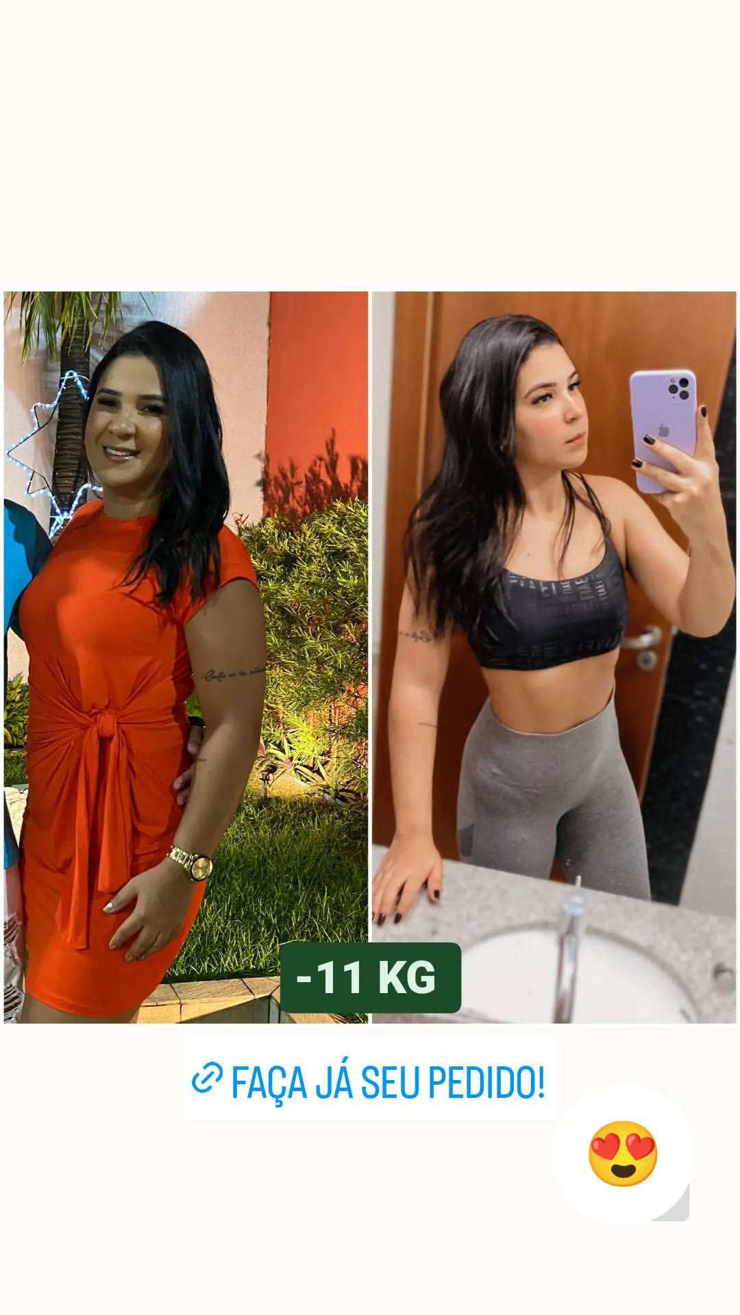 Transformação -11kg